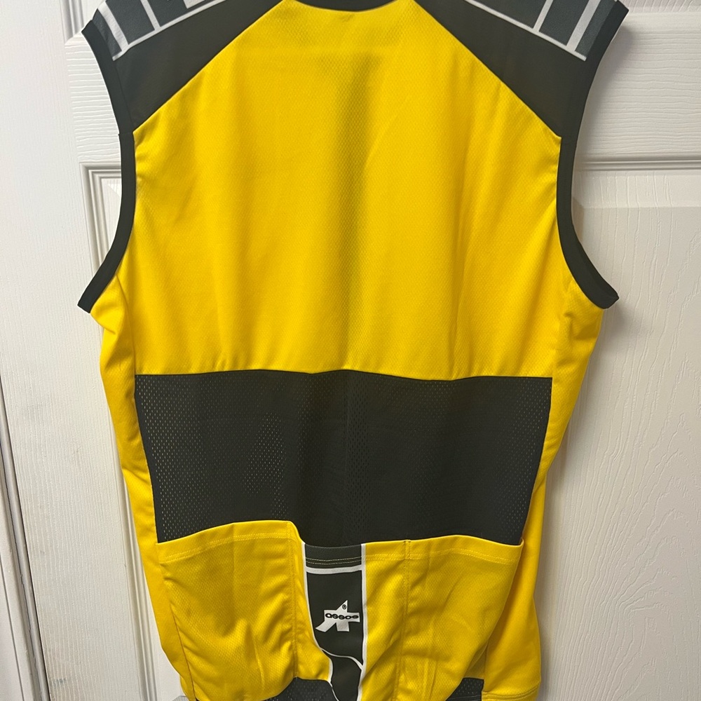 Assos Sleeveless jerseys all three.